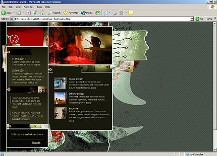 band&nbsp;website template