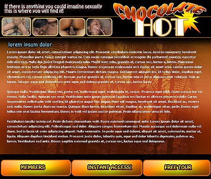 porno&nbsp;site template