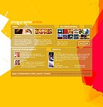 Photography site template web 6030
