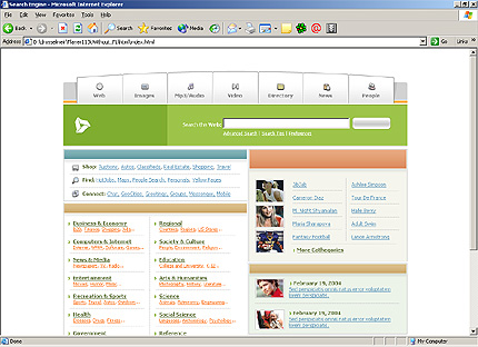 portal&nbsp;website template