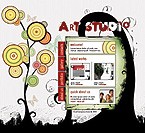 Flash Templates. Template #6191