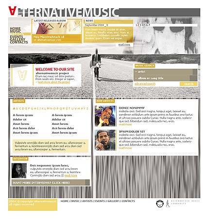 portal&nbsp;site template