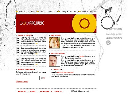 portal&nbsp;site template