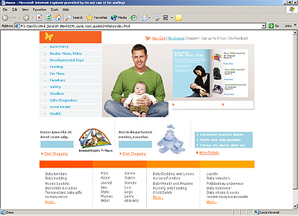 shop&nbsp;website template
