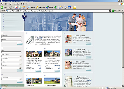estate&nbsp;website template