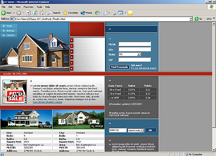 estate&nbsp;website template