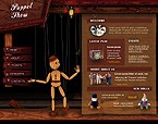 Template #6400Added: 2004-09-10Price: $66.00Categories: 3D style, ArtPhotography, Entertainment, Full site, Most PopularKeywords: puppet, show, theatre, dolls, marionettes, entertainment, ticket, performance, gallery, roles, stage, testimonials, group, troupe, play, talented, actors, spectators, joy, box, office, highlight, concerts, theatre, seasonIncluded: .PSDbr.HTMLbr.FLAbr.SWF