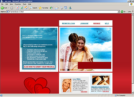 Template #6436, Html Content Page Screenshot