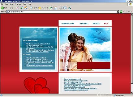 Template #6436, Html Content Page Screenshot