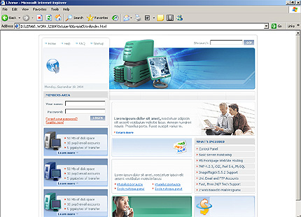 solution&nbsp;website template