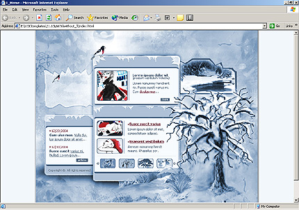 ice&nbsp;site template