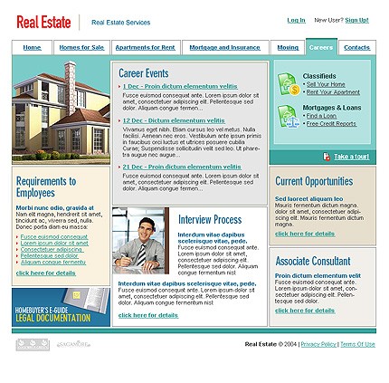 real&nbsp;site template