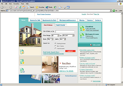 estate&nbsp;website template