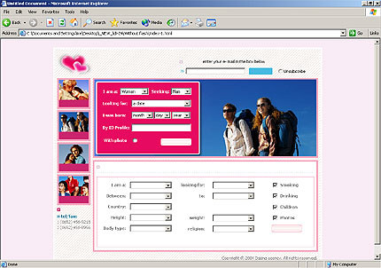 Template #6835, Html Content Page Screenshot