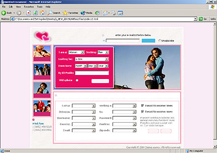 Template #6835, Html Content Page Screenshot