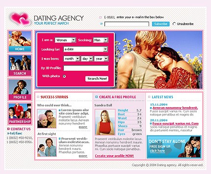 Template #6835, Adobe Photoshop Homepage Screenshot