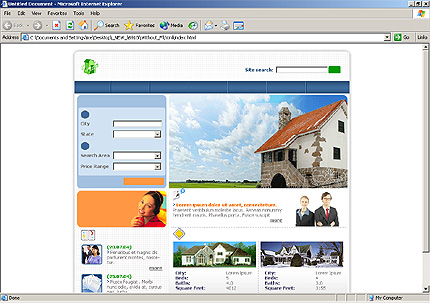 estate&nbsp;website template