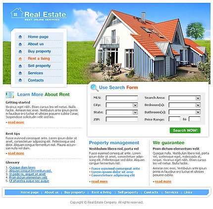 real&nbsp;site template