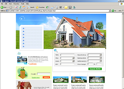 estate&nbsp;website template