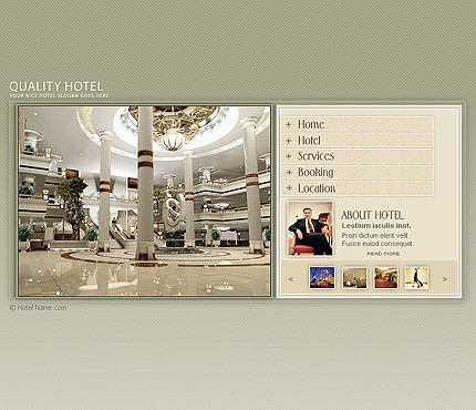 Hotel Web Design Template