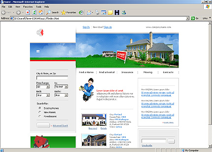 estate&nbsp;website template