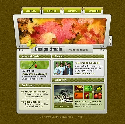design&nbsp;site template