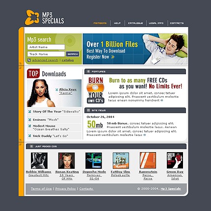 portal&nbsp;site template