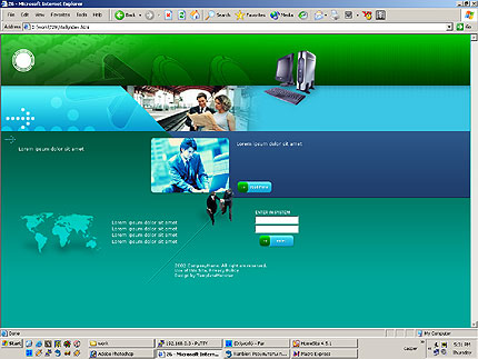 company&nbsp;website template