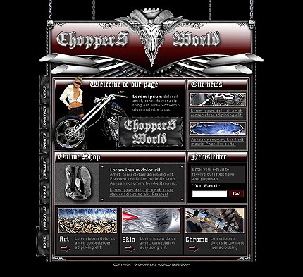 bike&nbsp;site template