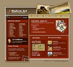 Template #7208Added: 2004-12-23Price: $67.00Categories: ArtPhotography, Full site, Most PopularKeywords: modern, art, gallery, pictures, artist, painting, drawing, fresh, talented, author, exposition, calendar, specials, offers, visitors, collection, exhibition, education, events, tours, programs, illustration, resources, framingIncluded: .PSDbr.FLAbr.SWFbr.HTML