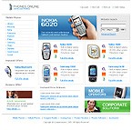 Clean style template 7410