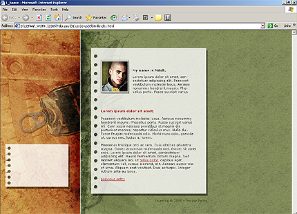 page&nbsp;website template