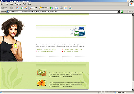company&nbsp;website template
