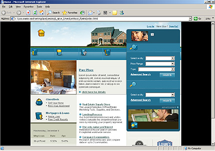 estate&nbsp;website template