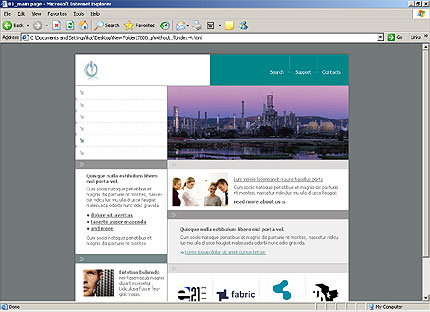 business&nbsp;website template
