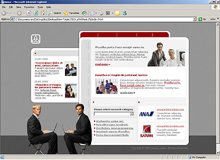 business&nbsp;site template