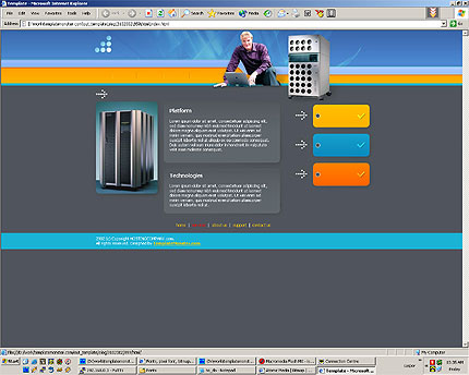 company&nbsp;website template
