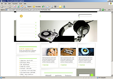 portal&nbsp;website template