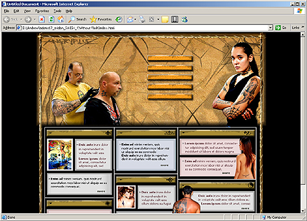tatto&nbsp;site template