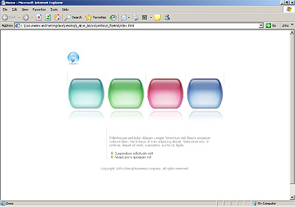business&nbsp;site template