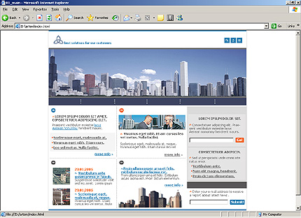 architecture&nbsp;site template