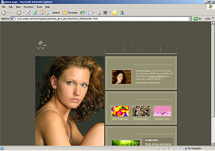 personal&nbsp;site template