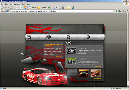sport&nbsp;site template