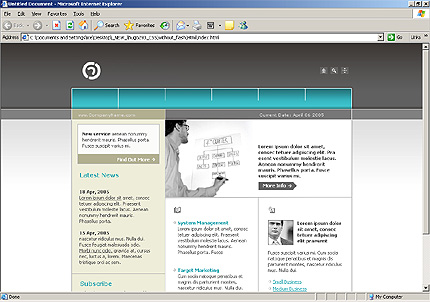 company&nbsp;website template