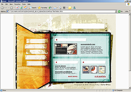 web&nbsp;site template
