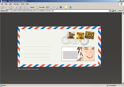 personal&nbsp;site template