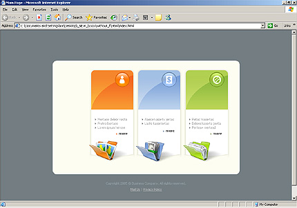 business&nbsp;site template
