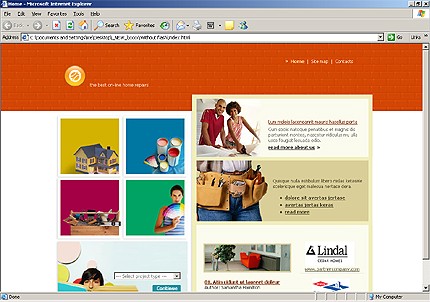 design&nbsp;website template