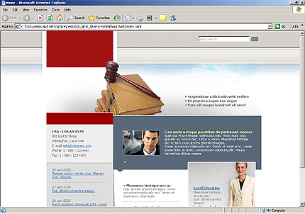 private&nbsp;website template
