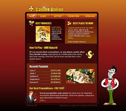 online&nbsp;site template